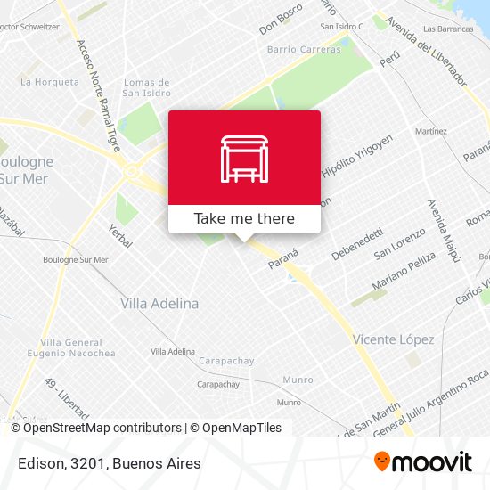 Mapa de Edison, 3201