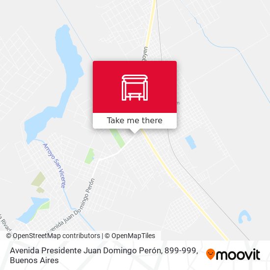 Avenida Presidente Juan Domingo Perón, 899-999 map