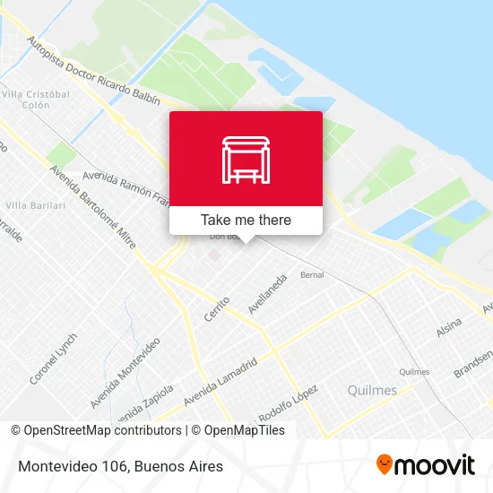 Montevideo 106 map