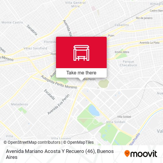 Mapa de Avenida Mariano Acosta Y Recuero (46)