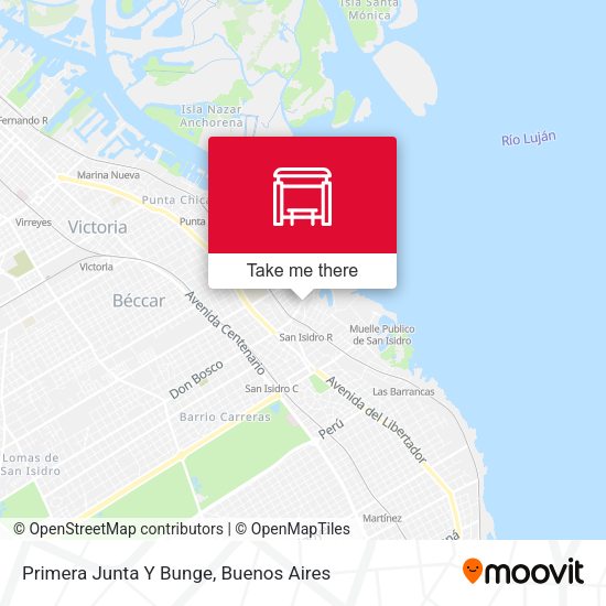 Mapa de Primera Junta Y Bunge