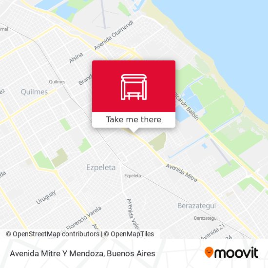 Mapa de Avenida Mitre Y Mendoza