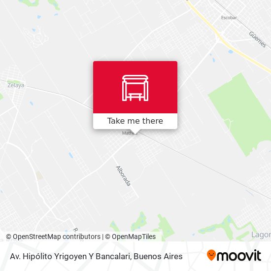 Av. Hipólito Yrigoyen Y Bancalari map