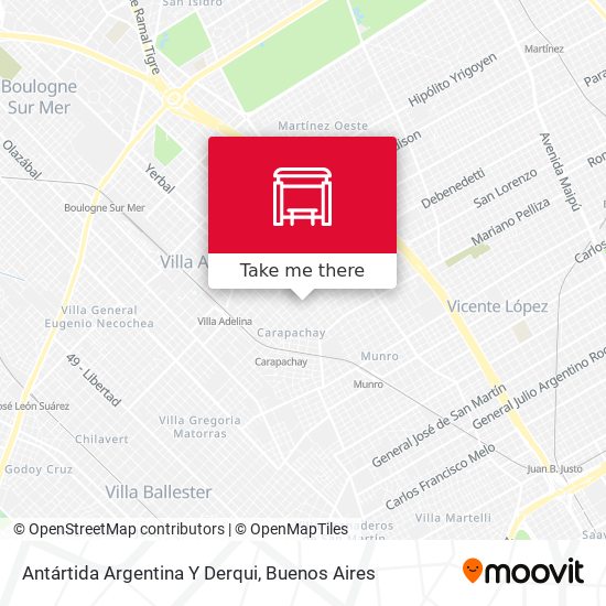 Mapa de Antártida Argentina Y Derqui