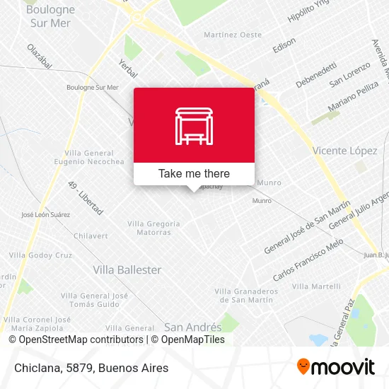 Chiclana, 5879 map
