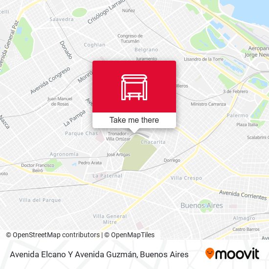 Avenida Elcano Y Avenida Guzmán map