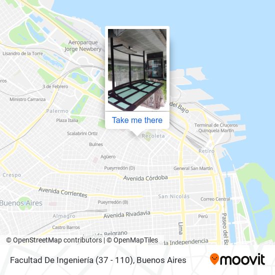 Facultad De Ingeniería (37 - 110) map