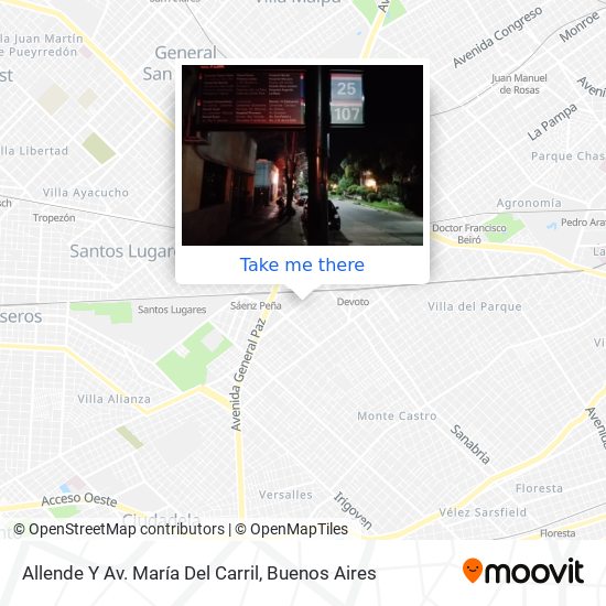 Allende Y Av. María Del Carril map