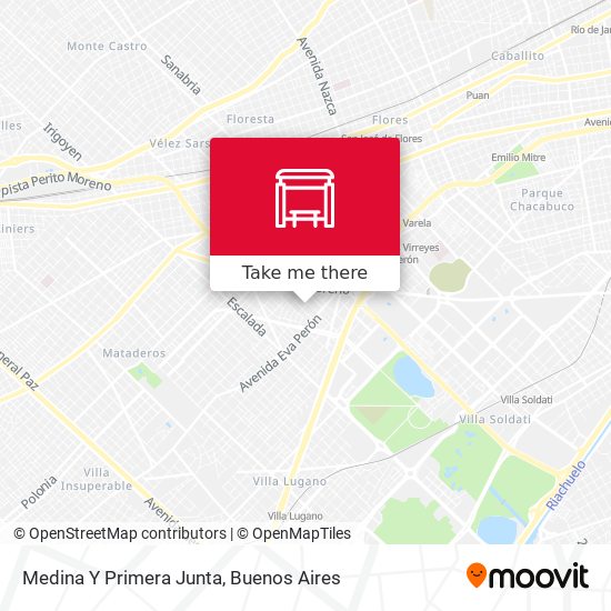 Mapa de Medina Y Primera Junta