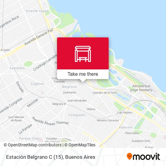 Estación Belgrano C (15) map