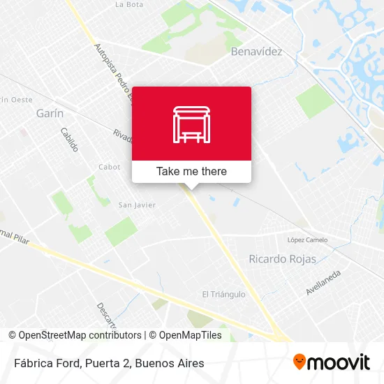 Fábrica Ford, Puerta 2 map