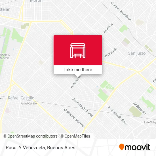 Rucci Y Venezuela map
