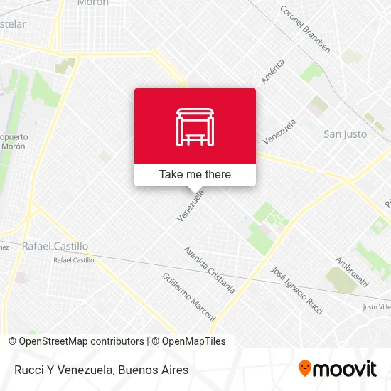 Rucci Y Venezuela map