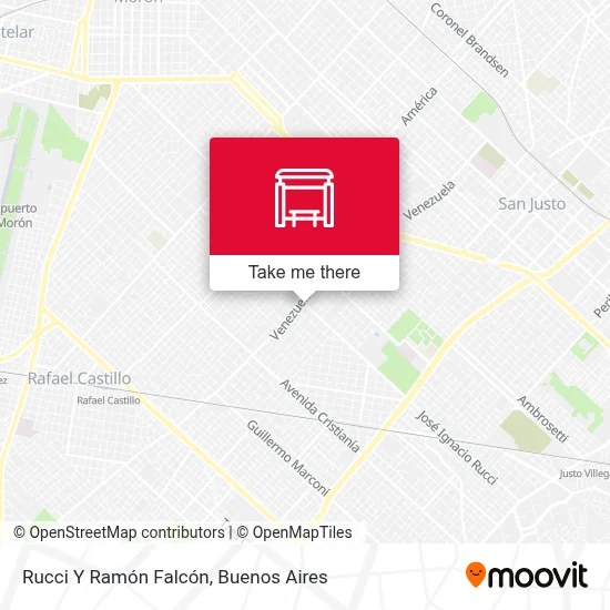 Rucci Y Ramón Falcón map