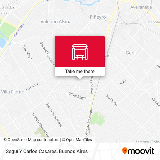 Seguí Y Carlos Casares map