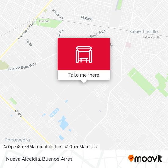 Nueva Alcaldía map