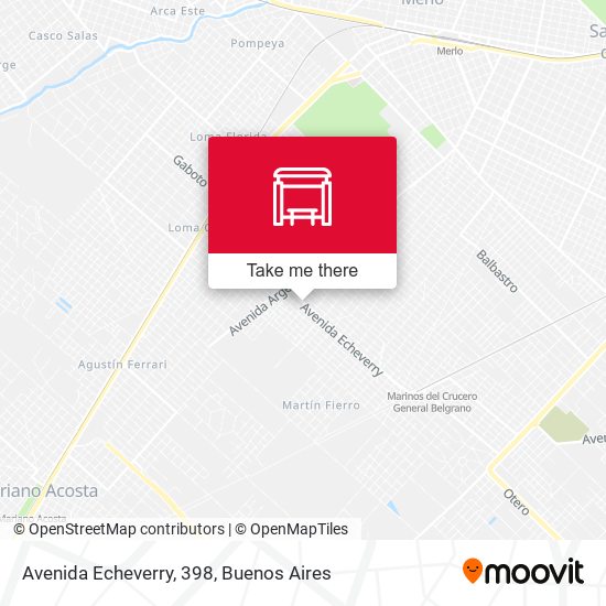 Avenida Echeverry, 398 map