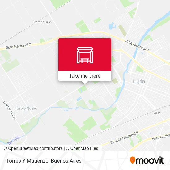 Torres Y Matienzo map