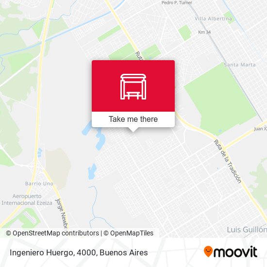 Ingeniero Huergo, 4000 map