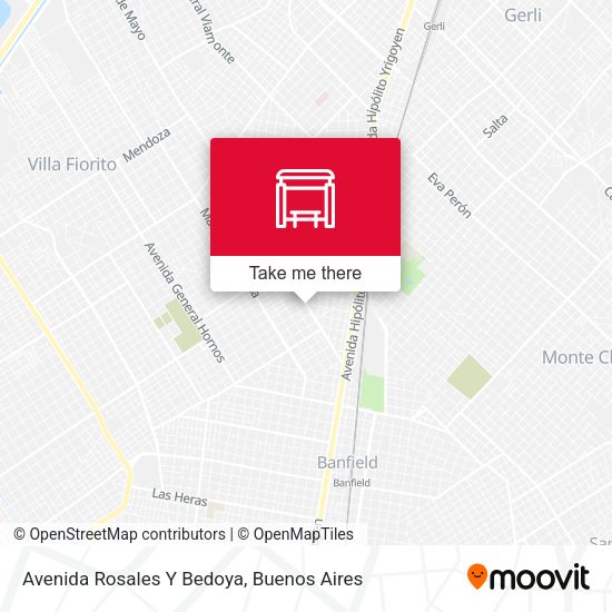 Avenida Rosales Y Bedoya map