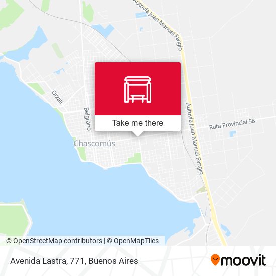 Avenida Lastra, 771 map