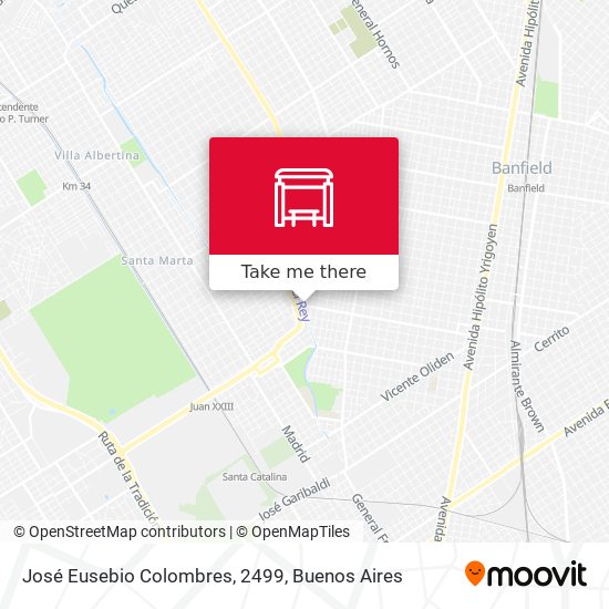 José Eusebio Colombres, 2499 map
