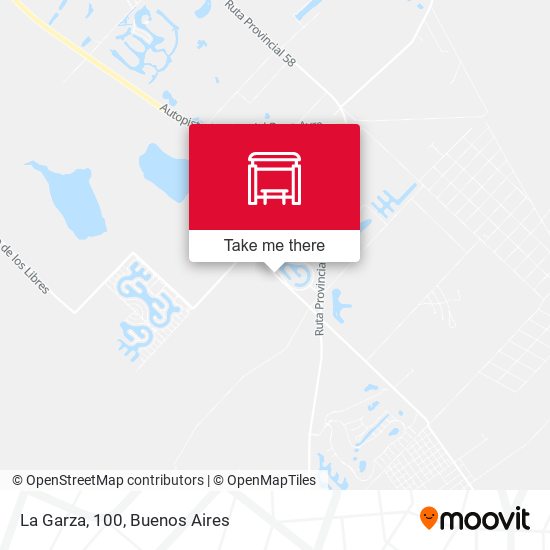 Mapa de La Garza, 100