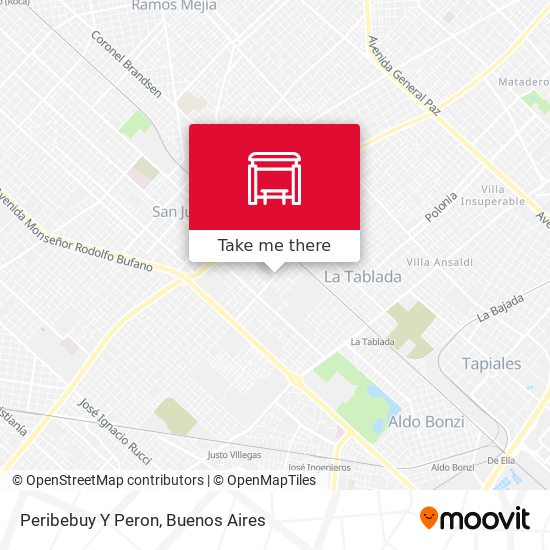 Mapa de Peribebuy Y Peron