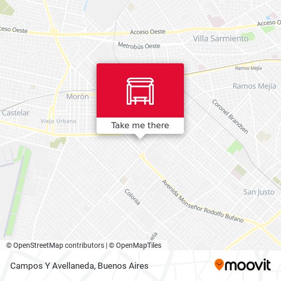 Campos Y Avellaneda map
