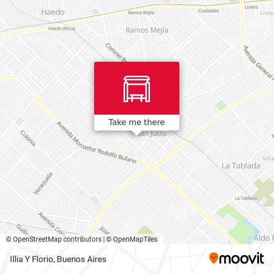 Mapa de Illia Y Florio