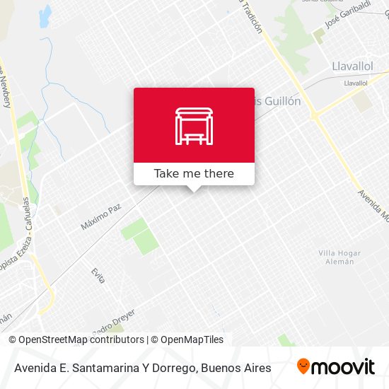 Avenida E. Santamarina Y Dorrego map