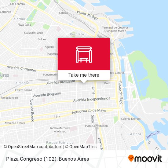 Plaza Congreso (102) map