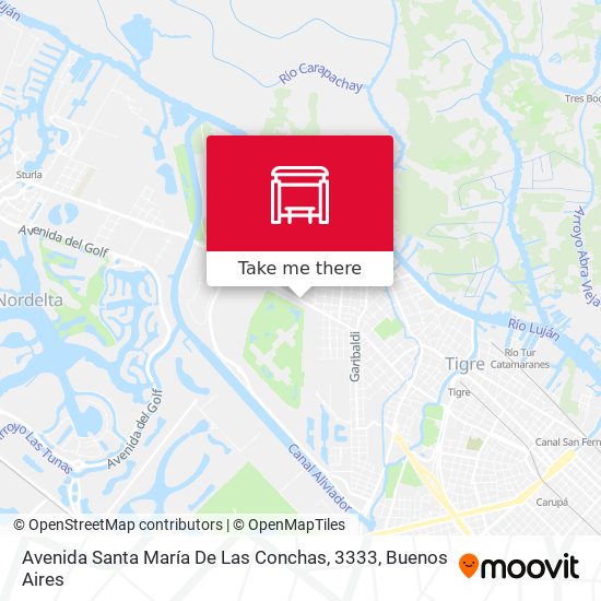 Mapa de Avenida Santa María De Las Conchas, 3333
