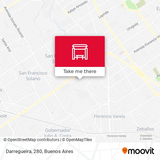 Mapa de Darregueira, 280