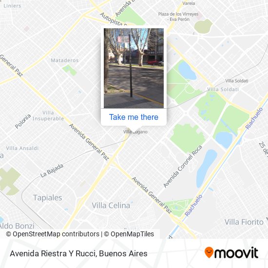 Avenida Riestra Y Rucci map