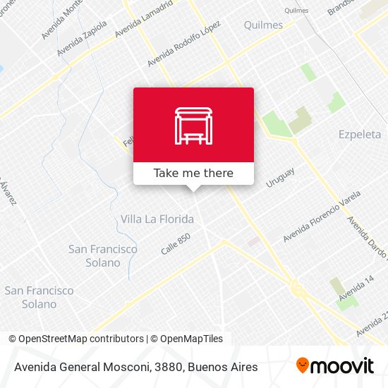 Avenida General Mosconi, 3880 map