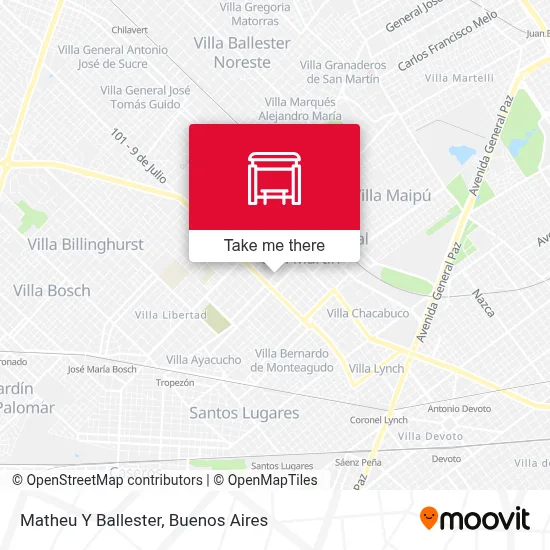 Matheu Y Ballester map