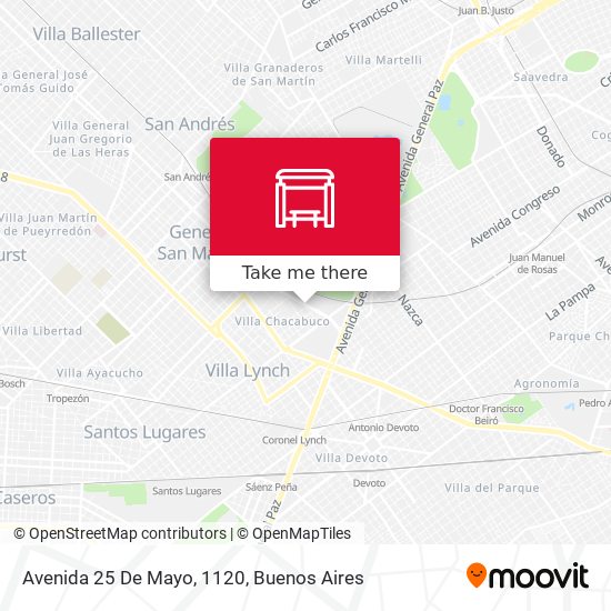 Avenida 25 De Mayo, 1120 map
