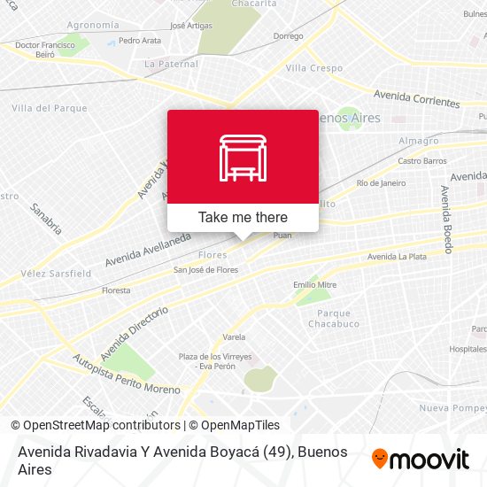 Mapa de Avenida Rivadavia Y Avenida Boyacá (49)
