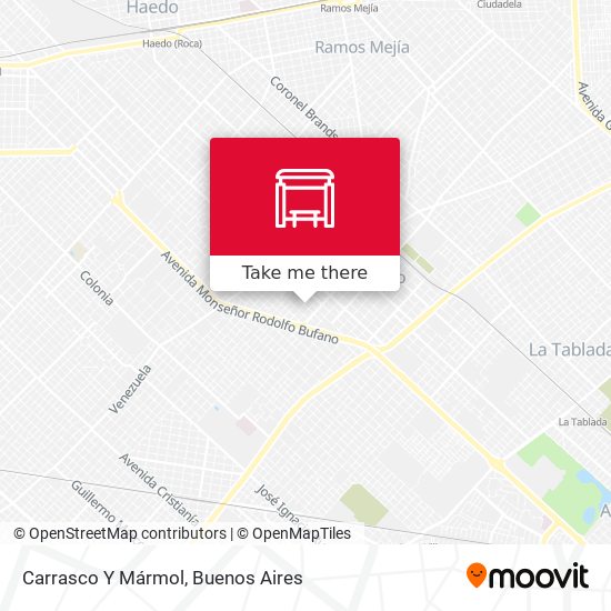 Carrasco Y Mármol map