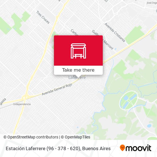 Estación Laferrere (96 - 378 - 620) map