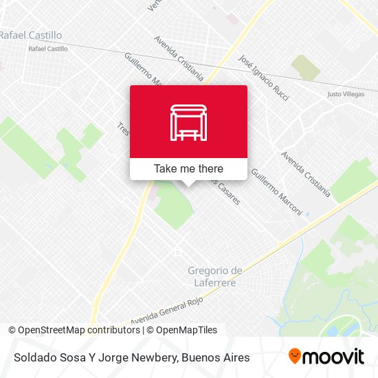 Soldado Sosa Y Jorge Newbery map