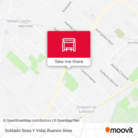 Mapa de Soldado Sosa Y Vidal