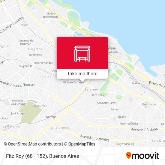 Fitz Roy (68 - 152) map