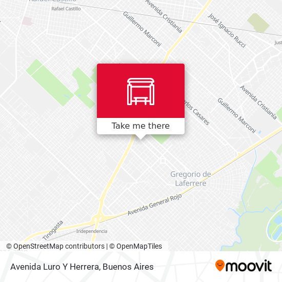 Mapa de Avenida Luro Y Herrera