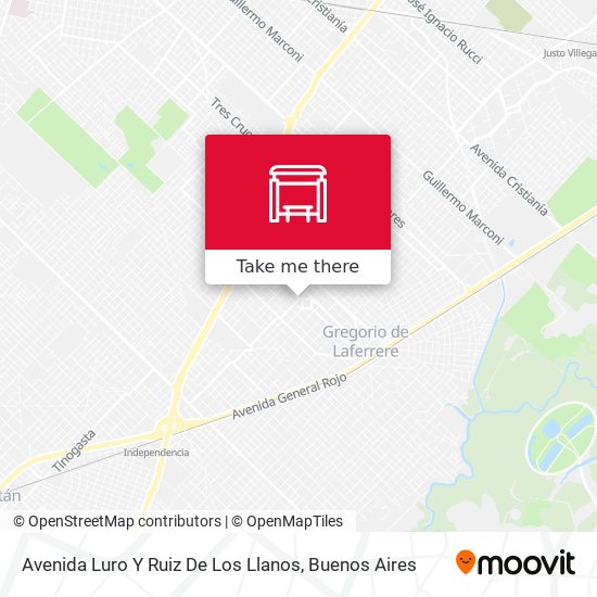 Avenida Luro Y Ruiz De Los Llanos map