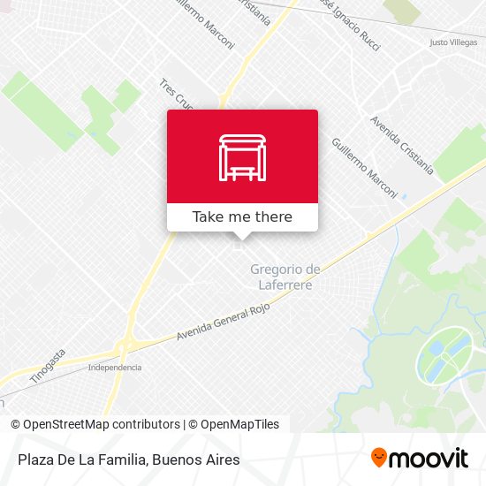 Plaza De La Familia map
