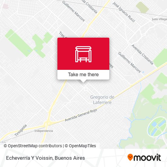 Echeverría Y Voissin map