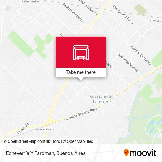 Mapa de Echeverría Y Fardman