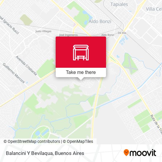 Mapa de Balancini Y Bevilaqua